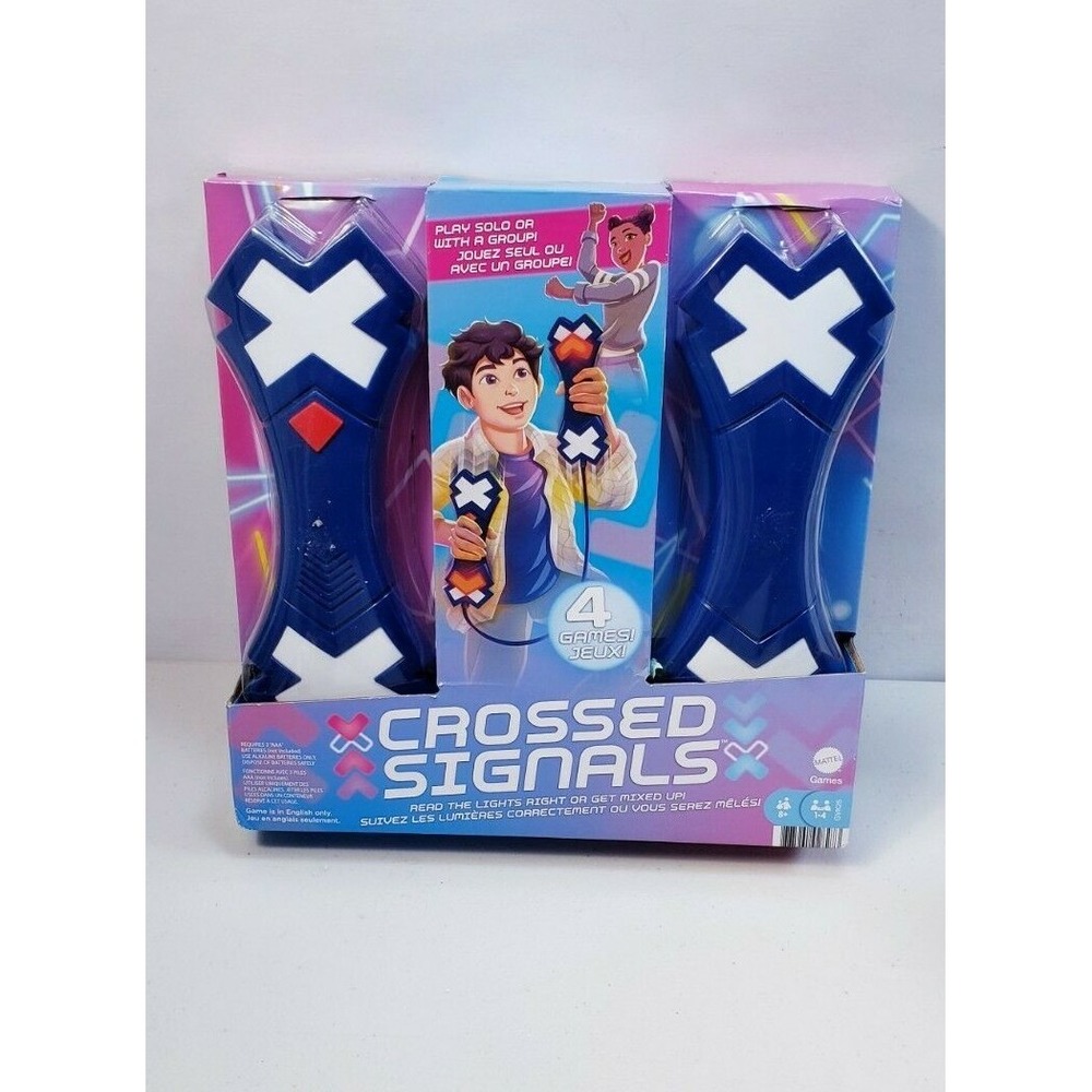 Crossed Signals Electronic Game With Lights and Sounds